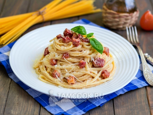 🍝 Pâtes carbonara - un voyage en Italie !🧀🥓