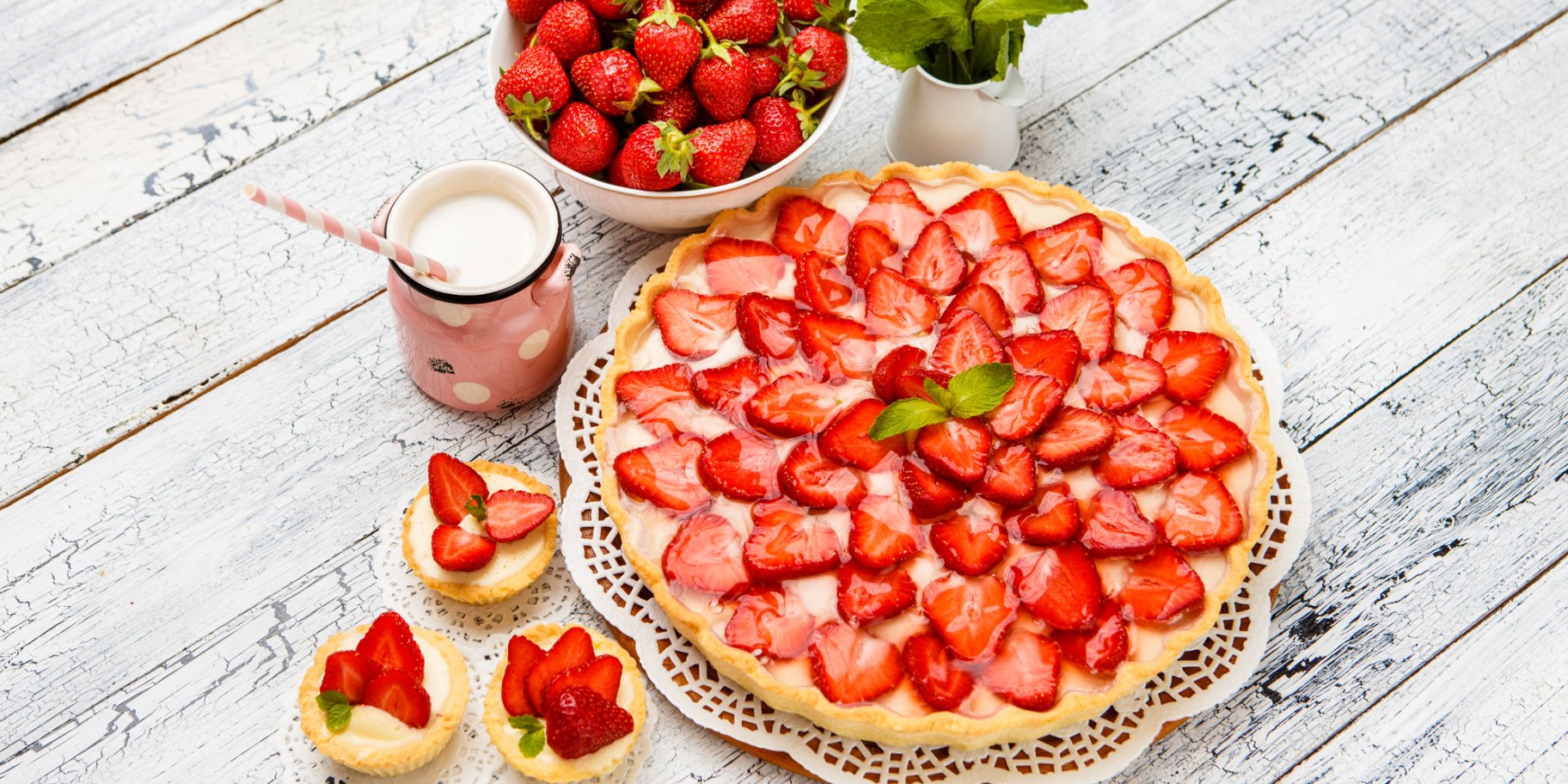 🍓 Tarte aux fraises et limonade - l'été à chaque cuillerée !