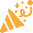 Piñata with Confetti