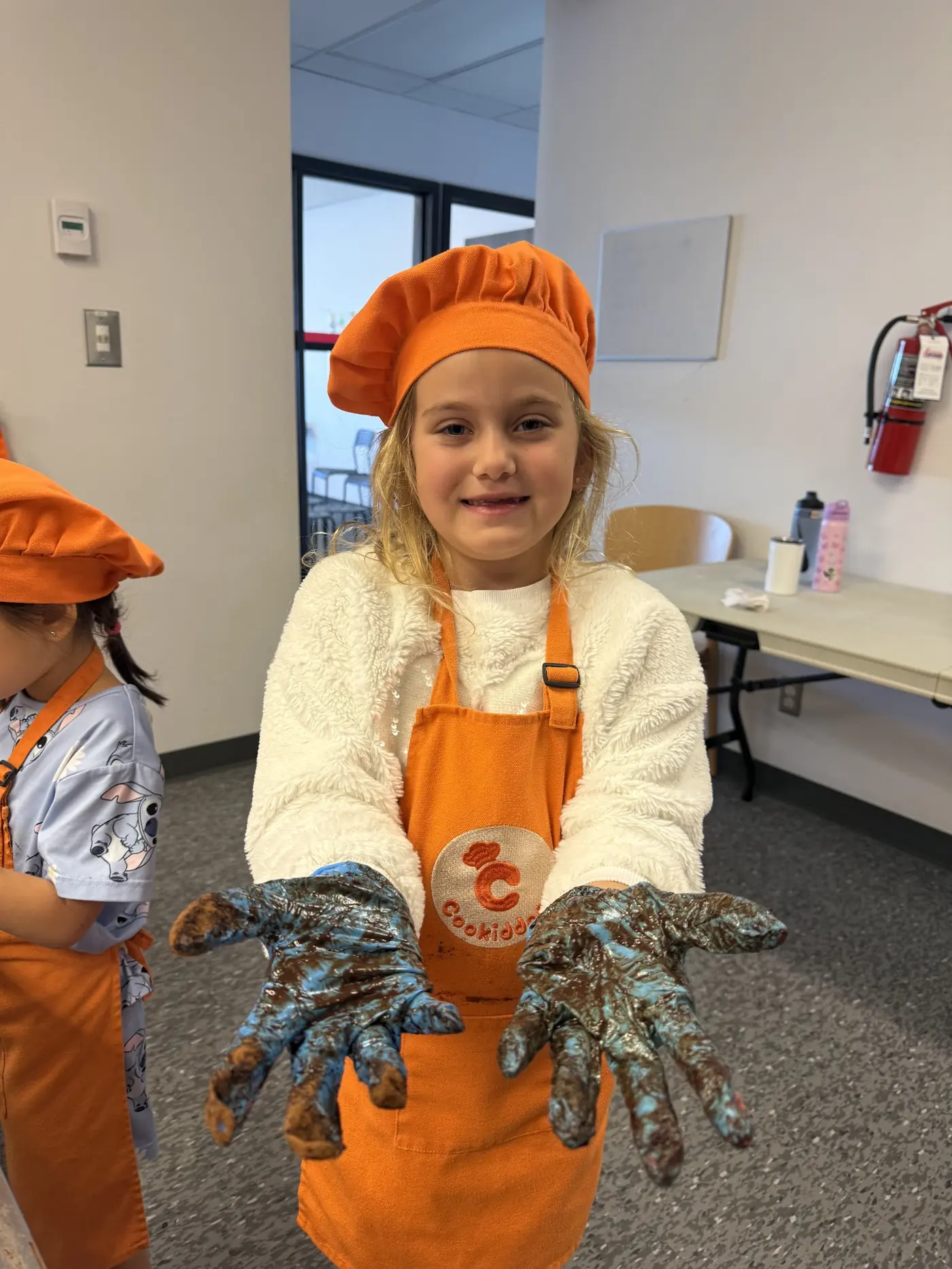 Kids preparing a fun breakfast at Cookiddoo studio in Kanata, Ottawa